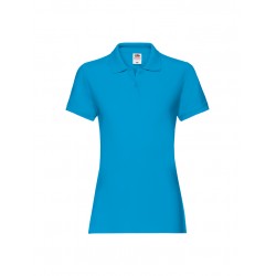 Polo donna Premium Lady Azzurra