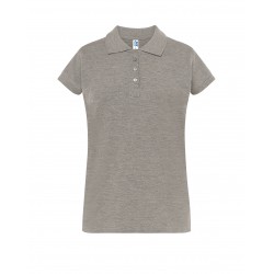 Polo donna regular lady Grigio Melange