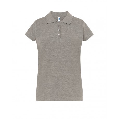 Polo donna regular lady Grigio Melange