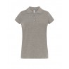 Polo donna regular lady Grigio Melange
