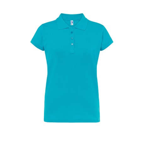 Polo donna regular lady Turchese