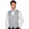 Gilet cameriere unisex grigio