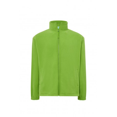 Pile Polar Uomo Verde Lime con Zip JHK