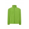Pile Polar Uomo Verde Lime con Zip JHK