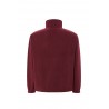 Pile Polar Uomo Bordeaux con Zip JHK
