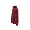 Pile Polar Uomo Bordeaux con Zip JHK
