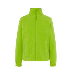 Fleece Lady Polar Lime with Zip JHK