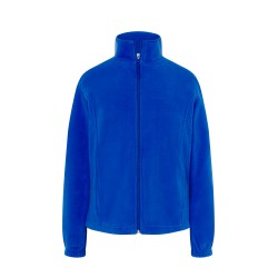 Fleece Lady Polar Royal Blue with Zip JHK