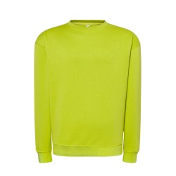 Felpa Unisex Girocollo Verde Mela