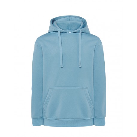 Felpa Cappuccio Sky Blu JHK