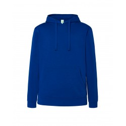 Felpa Donna Cappuccio Blu Royal JHK