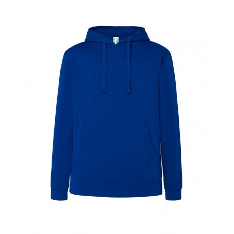 Felpa Donna Cappuccio Blu Royal JHK
