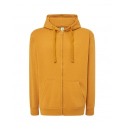 Sweater Hood Zip Mustard JHK