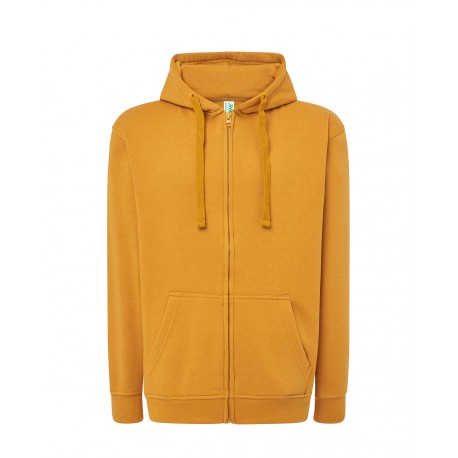 Sweater Hood Zip Mustard JHK
