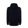 FELPA CAPPUCCIO ZIP LEGGERA BLU NAVY