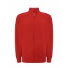 Felpa con zip Rosso JHK