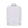 Sweatshirt Reißverschluss hoher Kragen Navy Blau Italy JHK