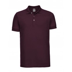 Polo Uomo Stretch Bordeaux Russell