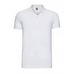 Polo Uomo Stretch Bianco Russell