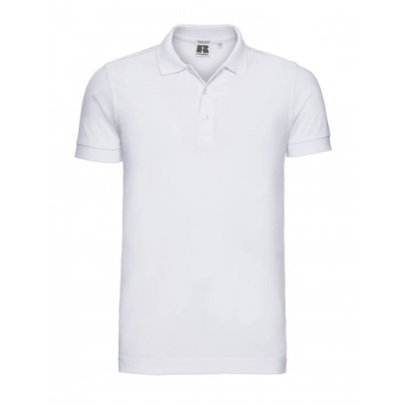 Polo Uomo Stretch Bianco Russell