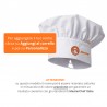 cappello CUOCO MASTERCHEF Bianco