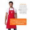 Grembiule Masterchef Rosso Siggi