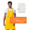 Nuovo Grembiule Masterchef Giallo Siggi