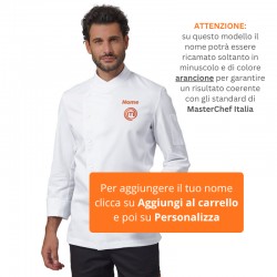 GIACCA CUOCO MASTERCHEF Bianca