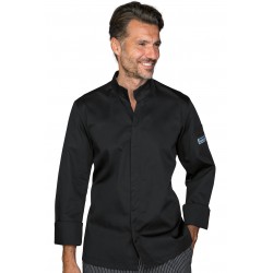 Chef Jacket Sincler Black 3Xl 65% Polyester 35% Cotton ISACCO 058851A
