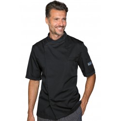 Jacket Tokyo Black Short Sleeve Xxxl 65% Polyester 35% Cotton ISACCO 058991AM