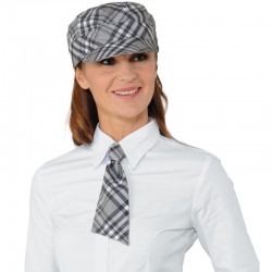 CRAVATTINO TARTAN COLOURS - Grigio