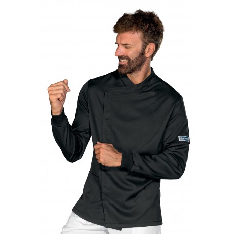 Jacke Bolton Unisex Tecnostretch schwarz gestrickte Bündchen 96% Polyester 4% Spandex ISACCO 059601P