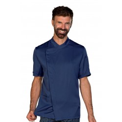 Jacket Bolton Unisex Tecnostretch Blue Short Sleeve 96% Polyester 4% Spandex ISACCO 059602M