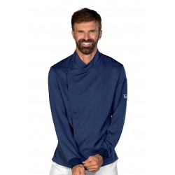 Jacket Bolton Unisex Tecnostretch Blue Knitted Wrist 96% Polyester 4% Spandex ISACCO 059602P