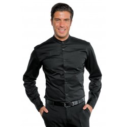 Shirt Detroit Unisex Stretch Black size Xxxl 97% Cotton 3% Spandex ISACCO 061701A
