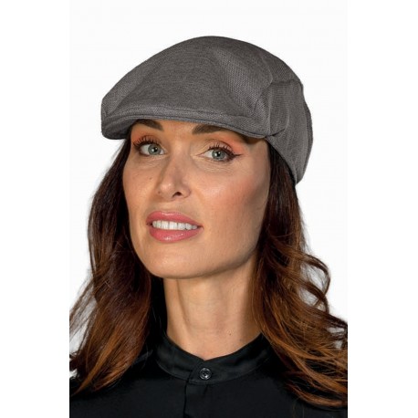 Flat Cap Smoke 100 % Polyester ISACCO 080021