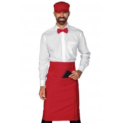 Apron Eldorado Tablet Holder Red 100 % Polyester ISACCO 085307