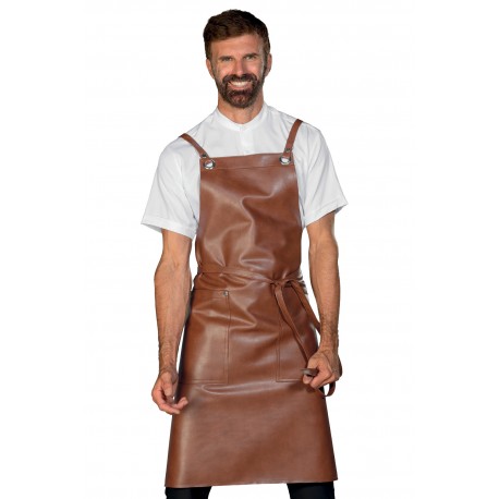 Schürze Sheffield Kunstleder Leder 100 % Polyester ISACCO 092205