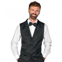 Gilet Newport Unisex Black 100 % Polyester ISACCO 033601