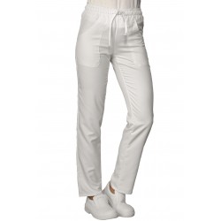 Pantalone C/elastico Bianco 3Xl Oeko-Tex® 100% Cotone ISACCO 044000A-Oeko