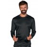 Maglia Tecnica Unisex Manica Lunga Antimacchia Tecno Jersey Nero 100 % Polyester ISACCO 109301Catalogo  Prodotti