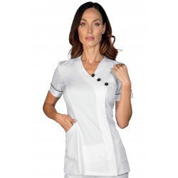 Tunic Ninive White and Black ISACCO 002310