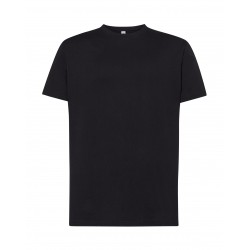 T-shirt nera 100% cotone Super-T JHK