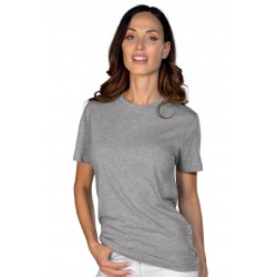T-shirt grau 100 % Baumwolle ISACCO 109012