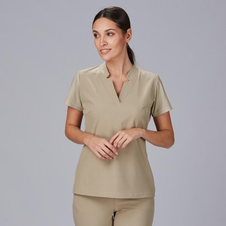 Bluse Frau Rosell Sand Garys