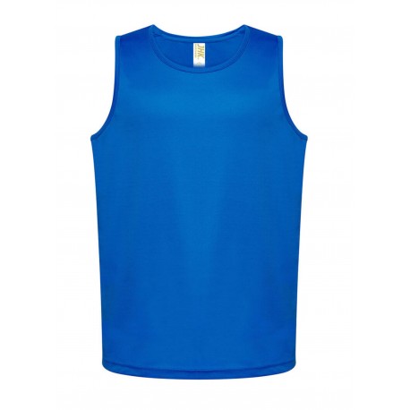 Canotta Blu Royal poliestere