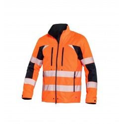 Giaccone Action Hv Arancio-blu SIGGI