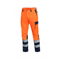 Pantaloni Bicolore Advance Next Arancio-blu SIGGI