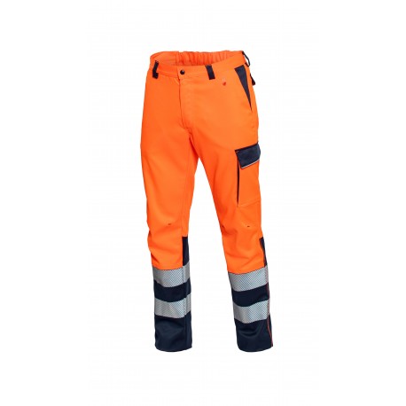 Pantaloni Bicolore Advance Next Arancio-blu SIGGI