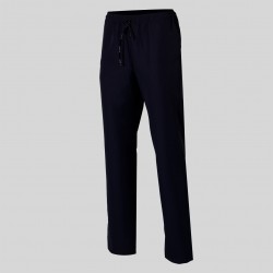 Pantalone Unisex Elastico Microfibra Nero con Cordino Esterno GARYS